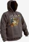 Bluza z kapturem MegaBAITS  Bluza z motywem karpia, przygotowana dla miłośników wędkarstwa gruntowego.  Wszystkie bluzy (Dragon i MegaBAITS) dostępne są w rozmiarach: S, M, L, XL, XXL.