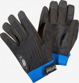 Rękawice Mustad Casting Gloves Przeznaczone do wielogodzinnego spinningowania ciężkimi przynętami. Konstrukcja „mesh matrix”. Rozmiary od S do XL (GL002-S, GL002-L, GL002-M, GL002-XL).