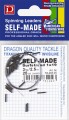Przypony SELF-MADE (Dragon) Prawie wszystkie stosowane materiały (przyponowe) oferujemy też w zestawach do samodzielnego montażu pod nazwą SELF-MADE, zawierających 2,5 metra linki oraz 25 odpowiednio dobranych średnicą i długością rurek zaciskowych.