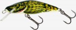BULLHEAD (Salmo) Wędkarze z kilkudziesięciu krajów nie mogą się mylić. Bullhead firmy Salmo to najlepsza dostępna na rynku imitacja drobnych ryb z rodzaju głowacz, a także madtom catfish. To jednak nie wystarczy, aby wytłumaczyć nieprawdopodobną wręcz skuteczność tej przynęty. Tajemnica rodziny Bullhead to doskonała kompozycja formy i treści – kształtu, koloru i niepowtarzalnej pracy w wodzie.