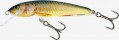 Salmo MINNOW – jeden z najlepszych woblerów pstrągowych. Prowadzony w mocnym nurcie stawiaj wędce niewielki opór, dzięki czemu czułym i relatywnie delikatnym wędziskiem można obłowić znakomite pstrągowe rewiry. Oferowany w długościach: 5, 6, 7 i 9 cm, w wersjach pływającej i tonącej. Skuteczny także w rzece nizinnej podczas łowienia boleni, kleni, jazi i sandaczy.