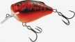 SQUAREBILL Salmo Squarebill to doskonały, pływający, płytko nurkujący crankbait. Korpus przynęty wykonany jest z tworzywa PUR, które charakteryzuje się pływalnością zbliżoną do drewna balsa jednak o wiele bardziej od niego wytrzymałego. Oś przynęty stanowi jeden kawałek, zgrzewanego na końcach, nierdzewnego drutu a ster wykonany z poliwęglanu jest praktycznie nie do złamania. Unikalny, prostokątny kształt steru generuje agresywną, dobrze wyczuwalną na wędzisku akcję, ale także pozwala unikać zaczepów nawet w najtrudniejszych do obłowienia miejscach. Zaprojektowany i dopracowany w najdrobniejszych szczegółach przez konstruktorów Salmo, Squarebill stanowi doskonałą propozycję na wszystkie płytkie łowiska.