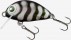 TINY (SALMO) Przynęta doskonała szczególnie w cieplejszych porach roku, w okresie masowych rójek owadów. Perfekcyjna, agresywna praca i doskonałe walory aerodynamiczne stawiają tę przynętę w rzędzie najlepszych w swoim rodzaju. Tiny oferowany jest w jednej wielkości 3 cm, w wersjach pływającej i tonącej.