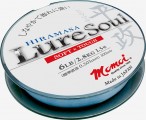 Lure Soul HIRAMASA to wyjątkowe wśród żyłek nylonowych połączenie świetnej odporności na ścieranie i miękkości. Momoi zwiększyło o 20% parametr odporności na ścieranie przy zachowaniu tej samej miękkości żyłki. HIRAMASA to nowa jakość i nowy komfort łowienia, szczególnie w metodzie spinningowej. Łatwość rzucania, zerowa tendencja do plątania a przy tym pewność przy holu ryby walczącej w pobliżu kamieni czy gałęzi. Producent poleca tę żyłkę także do łowienia w wodach słonych, gwarantując zachowanie wszystkich parametrów także w tych ekstremalnie trudnych warunkach. Żyłka oferowana jest na szpulach po 300 metrów, w zakresie średnic od 0,20 mm (2,8 kg) do 0,28 mm (5,4 kg).
