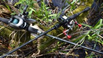 Wędziska, których używam do łowienia szczupaków: Big Baits Jerk 90 i FC-X.