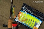 fot. Te gumy są moimi faworytami wśród miękkich przynęt na sandacze. Na haku widać Savage Gear LB Minnow, w pudełku LB Grub. Ja wybrałem te kolory spośród bogatej oferty.