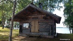 Finnaholmen z zewnątrz